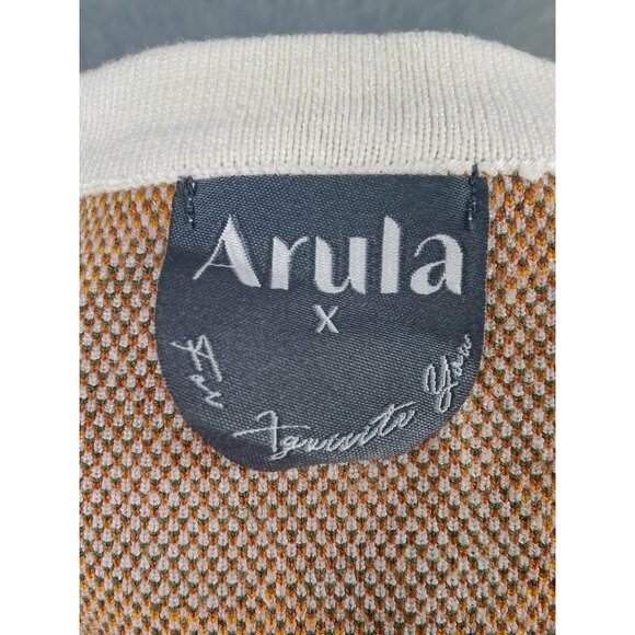 Arula Women's Square Neck Flower Cropped Sweater - Picture 6 of 6